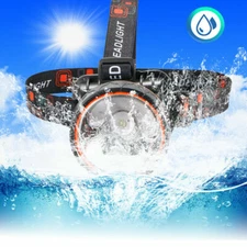 Rechargeable LED Headlamp Outdoor Night Running Camping Fishing Hiking Light