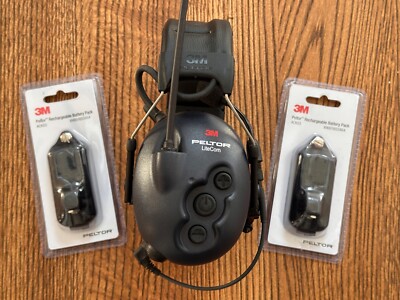 3m peltor litecom Headset mit integriertem PMR Funkgerät mit ACK03 AKKU