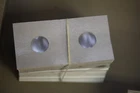 (100) PENNY Size 2x2 Mylar Cardboard Coin Flips Storage  10 Cent Paper Holders