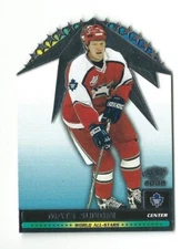 Mats Sundin Maple Leafs 1992 Pacific World All-Star Die Cut # 10   265O