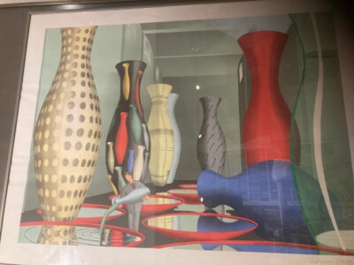 Thomas Huber - Signierter Farbsiebdruck - Limitiert - 69x90
