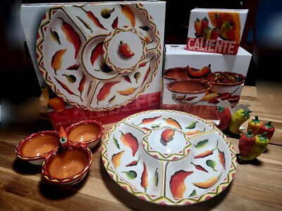 Clay Art Southwest Pepper Entertaining Serving Set - Main Image