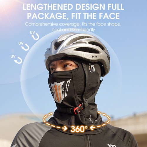 Radfahren Kappe Motorrad Sturmhaube Eis Seide Sport Gesichtsmaske Abdeckung Kopfbedeckung Mütze - Bild 7 von 15