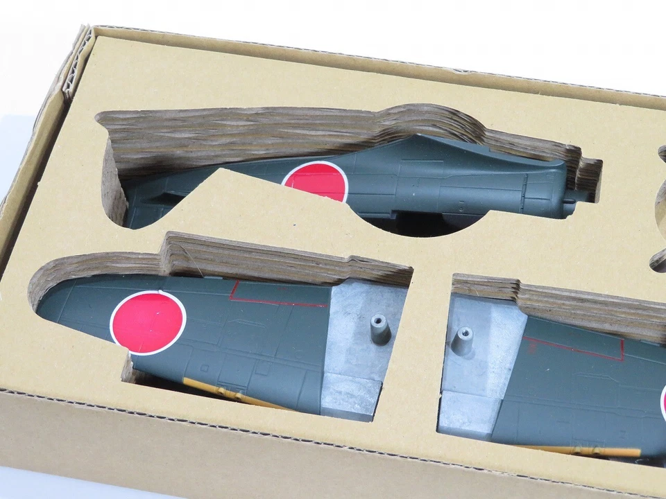 NEW MARUSHIN Raiden NAVY Interceptor ?-157 1/48 Fighter Diecast Japan made 3 - Image 2 of 4