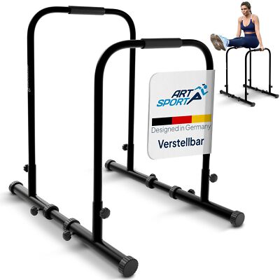 Dip Barren Dip Station Push Up Bar 500 kg belastbar Trainingsgerät ArtSport 