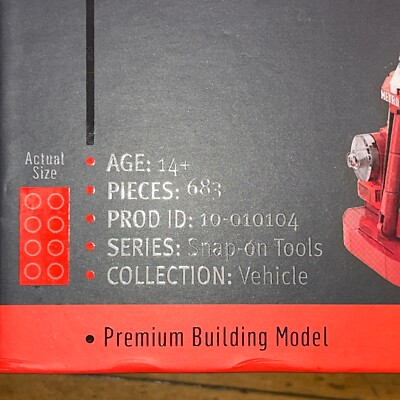 Snap-On Tools Atom Brick 1950s Tool Truck SSX24P146, NEW & SEALED