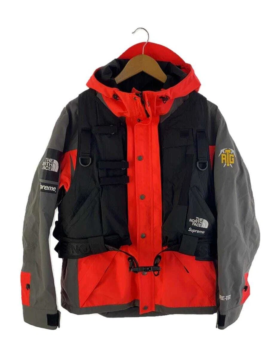 Veste Supreme THENORTHFACE nylon rouge S occasion