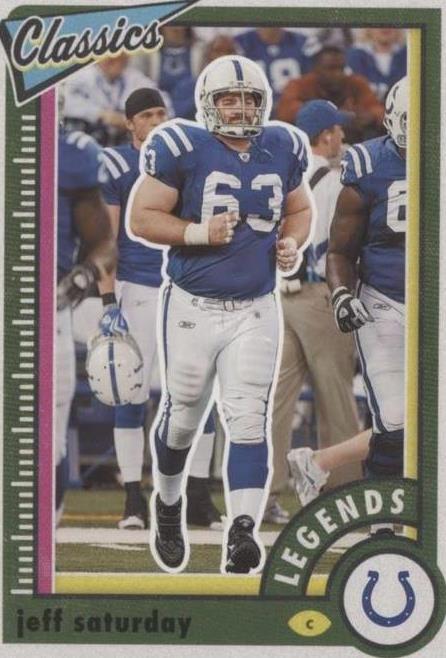 2022 Panini Classics Jeff Saturday #150 - 1 of 2