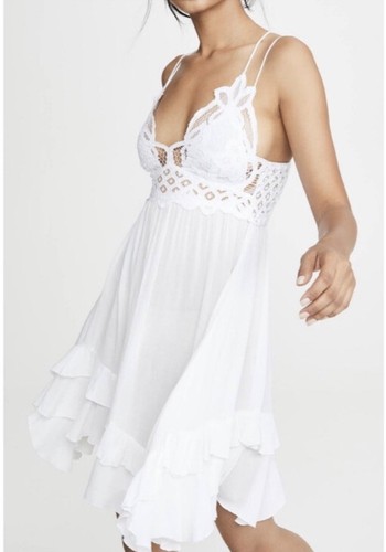 free people adella white dress