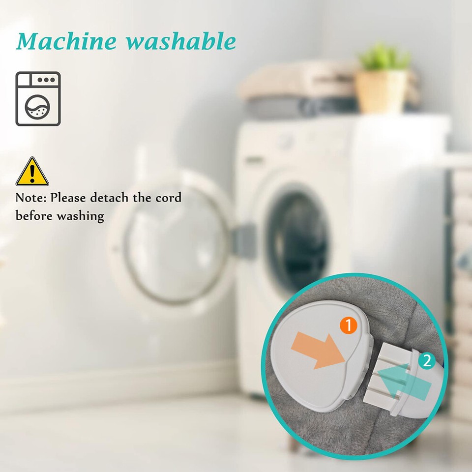 Heating Pad for Full Neck and Shoulders,Pain Relief,4 Heat Heat Setting