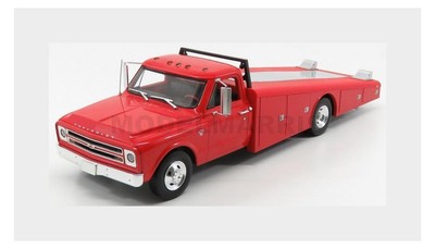 ACME-MODELS A1801702 Chevrolet - C-30 Truck Ramp Auto Transporter 1967 - Red - 1