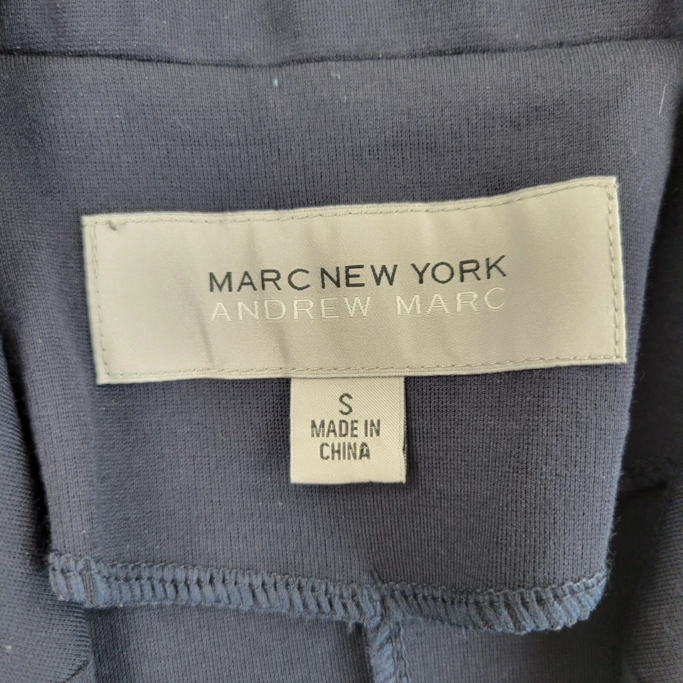 Chaqueta Blazer Marc New York Andrew Marc Mujer Pequeña Rayón Cremallera Completa Manga Larga Foto 3 de 4
