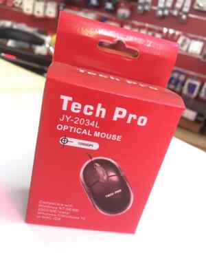 TECHPRO JY-2034 USB Mouse easy to use - FAST SHIPPING 100%
