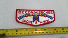 Order Of The Arrow Occoneechee Lodge 104 Flap Patch White Background