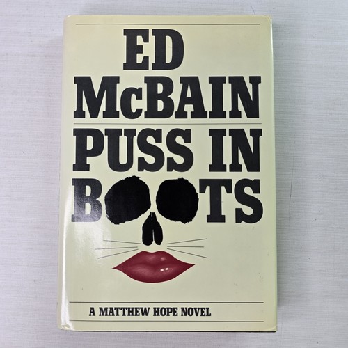 Puss in Boots Ed McBain 1st Ed HC Book Matthew Hope Crime Courtroom Drama - Picture 2 of 16