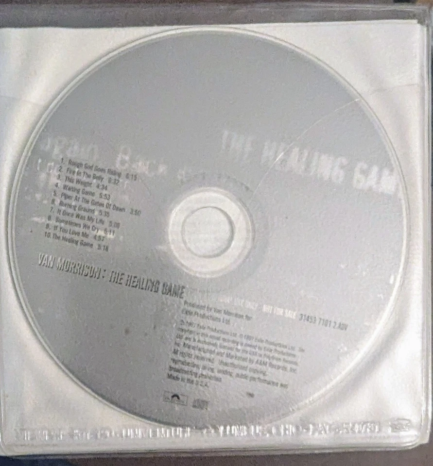Van Morrison - The Healing Game Promo Advance — 第 2/2 张图片