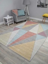 Modern Small Extra Large Floor Carpet Rugs Pastel Colours Long Hall Runner Cheap