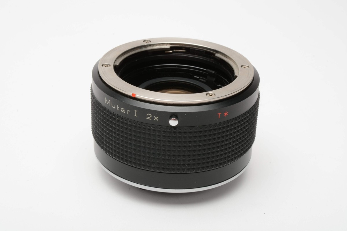 【中古】CONTAX コンタックス Carl Zeiss Mutar II 2x T* Contax Carl Zeiss Mutar I 2x T* Teleconverter Lens for C/Y Mount