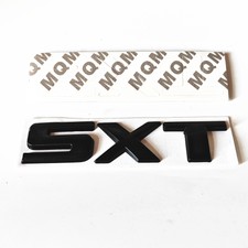 Black Sxt Lettering Auto Emblem Metal Trunk Rear Badge Replacement With Adhesive Black Sxt Lettering Auto Emblem Metal Trunk Rear Badge Replacement With Adhesive