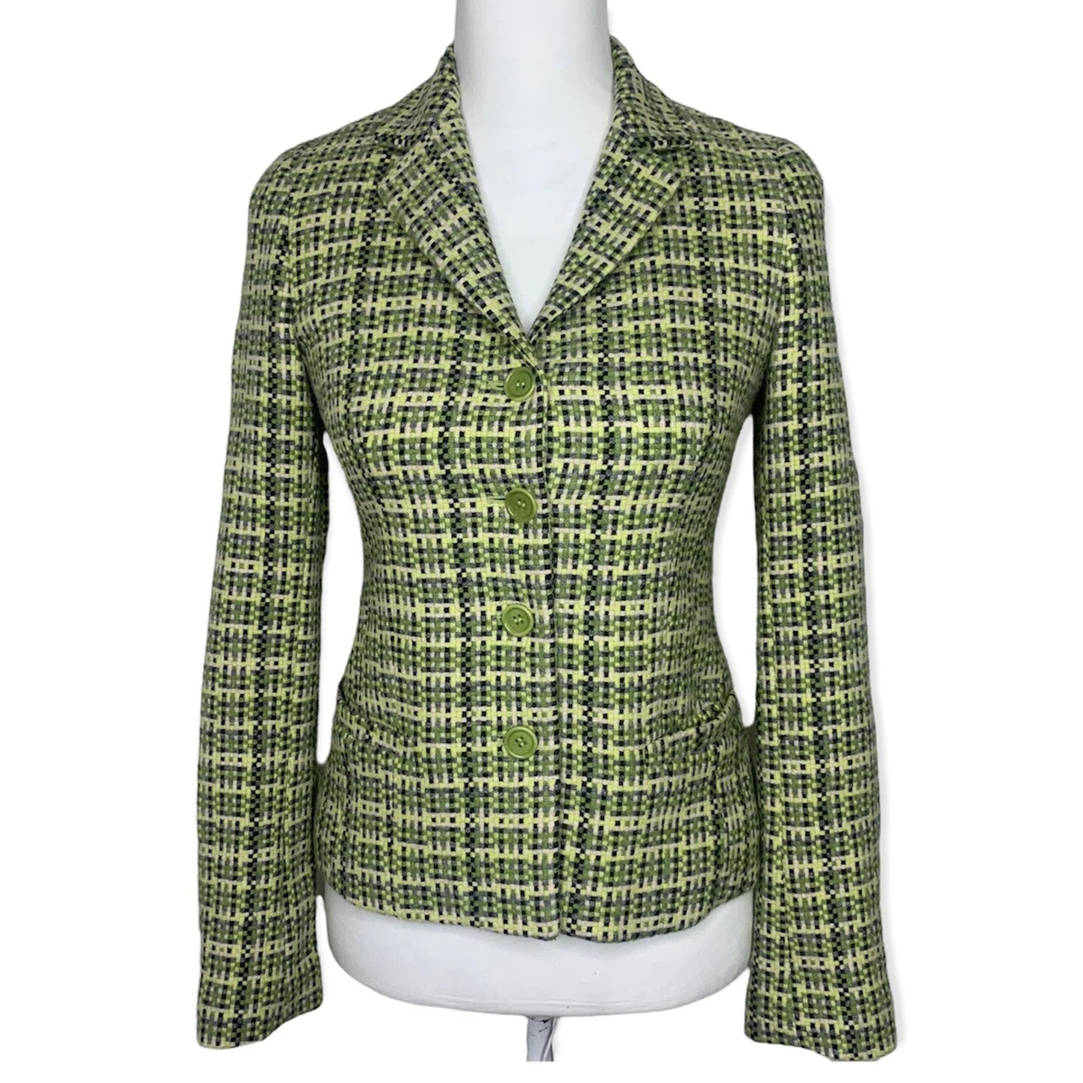 Theory green deals blazer
