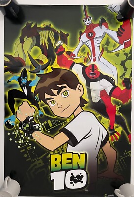 BEN 10 ALIEN FORCE, AUTHENTIC 2000 s POSTER