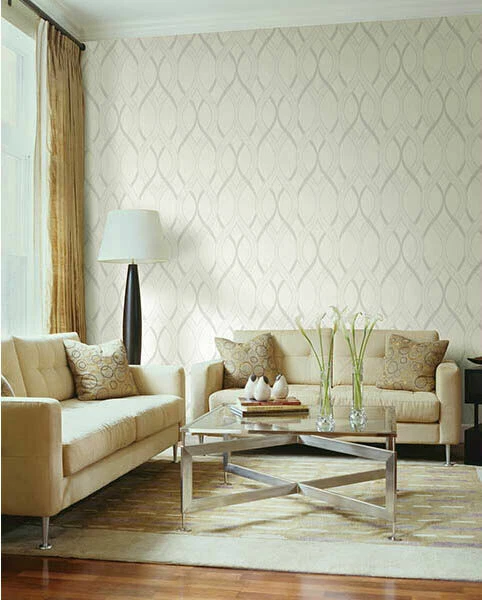 Grey and cream wallpaper deals