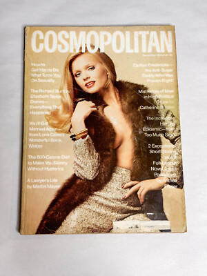Vintage Cosmopolitan Magazine - November 1974 - Volume 177 No. 5