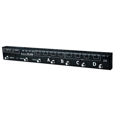 JOYO PXL-PRO Foot Pedal Controller Dual 4-Channel 8 Loop Programmable Pedal S...