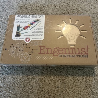 Home School Model Toy Marble Run Engenius Contraptions New Build Your Own STEM