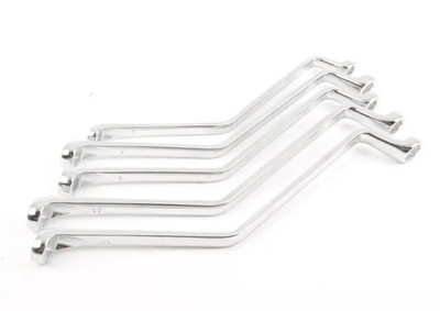 VIM Tools BB500 5 Pc Metric Brake Bleeder Wrench Set