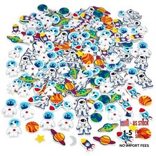 pcs Universe Foam Stickers,Bulk Puffy Self Adhesive Rocket Ship 224 Colorfui