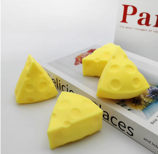 Cheese Squishy Lovely Unbreakable Cute Cheese Cute Toy Soft Foam Stress Toy
