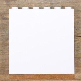 LEGO Friends White Panel 1x6x5 Hearts Tic Tac Toe Sticker ref 59349pb347/ 41682