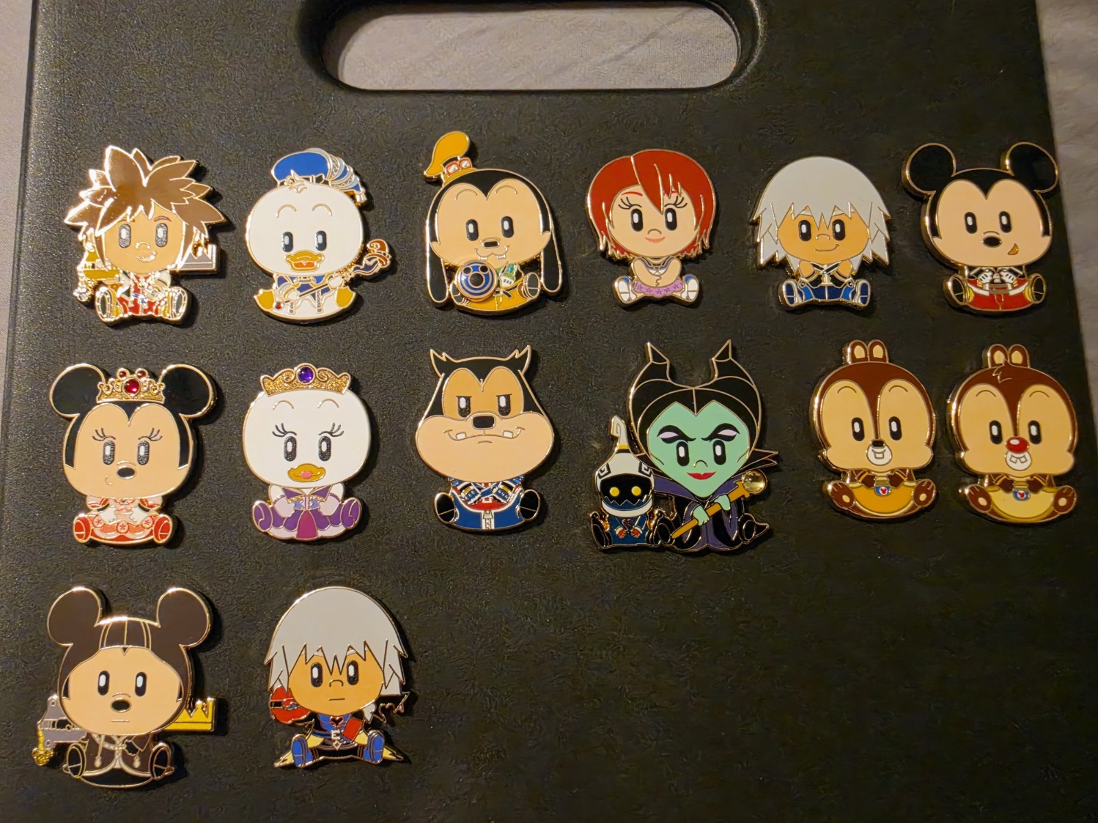 Disney D23 WDI MOG Kingdom Hearts Adorbs COMPLETE SET of 14 LE Pins w/ Chasers
