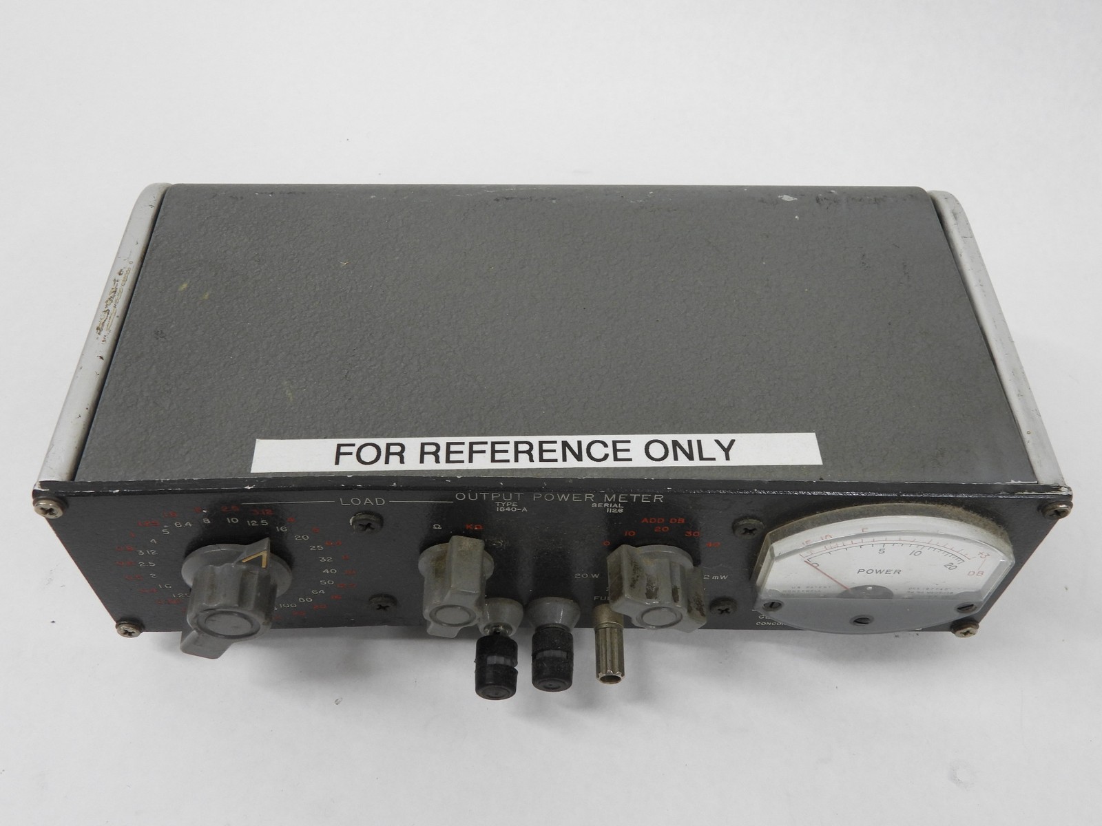 General Radio GenRad 1840-A Vintage Power Output Meter (appears original)