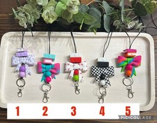 Silicone Beaded Lanyards ID Badges School Teacher Paras Assistants Office Staff