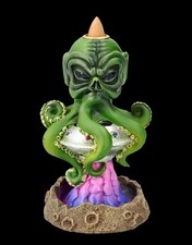 Rückfluss-räucherhalter - Alien Polpo - Riflusso Deko - Extraterrestre H 17 CM