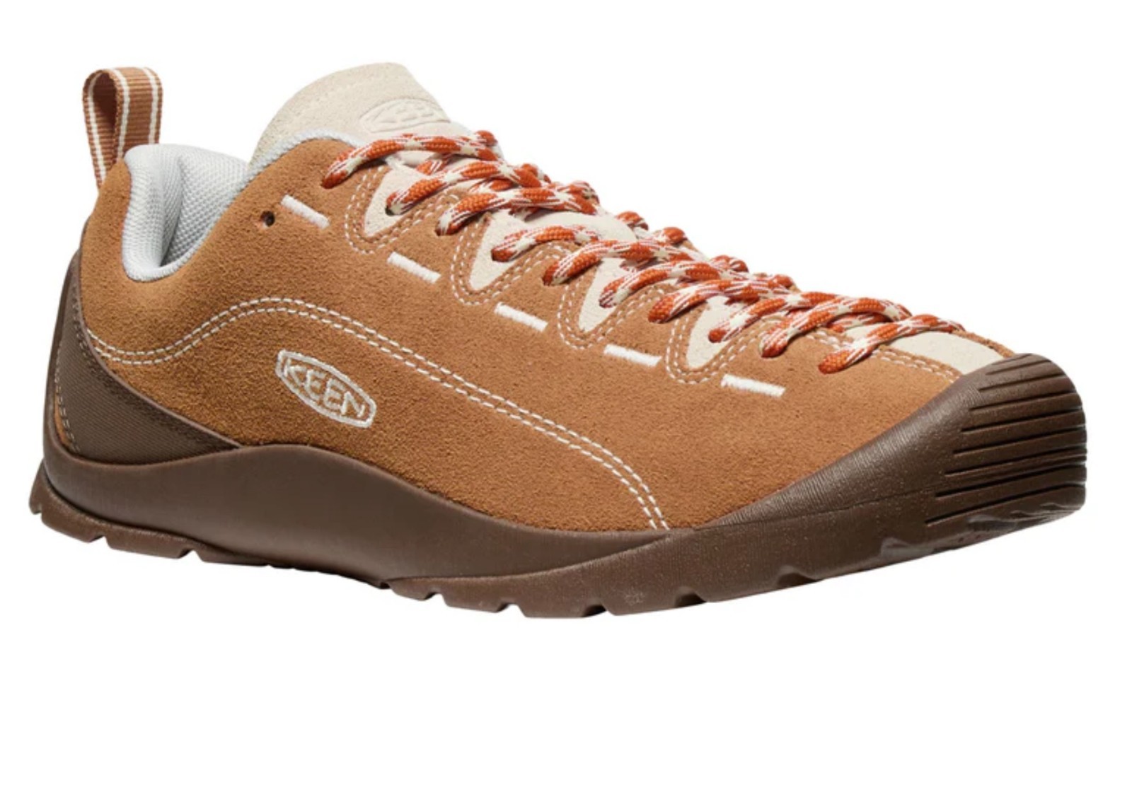 Free People Keen Jasper Sneaker Suede Hiking Chipmunk /Birch Gold Tan 40/9.5 NEW