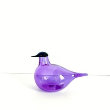 Iittala Birds by Toikka Chiffchaff Amethyst Oiva Toikka