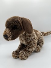 Peluche cane cucciolo pelo corto puntatore tedesco Douglas marrone peluche 08