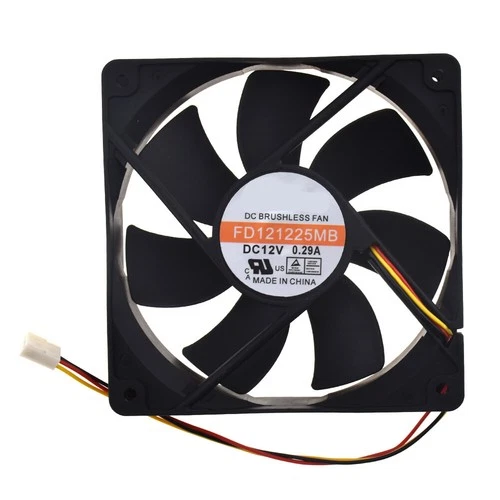 For Y.S.TECH FD121225MB 12025 12V 0.29A Cooling fan 3pin 120*120*25mm
