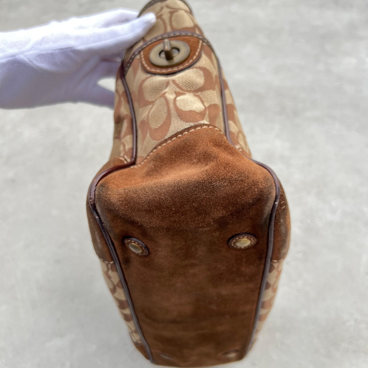 バッグ 00s coach y2k handbag archive brown ✨SOLD✨ 🧸Coach Bonnie