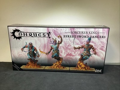 Parabellum Conquest Sorcerer Kings Efreet Sword Dancers NIB sealed BD21408