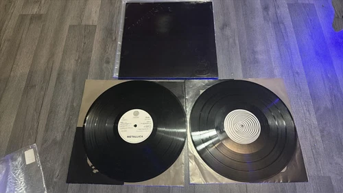 METALLICA THE BLACK ALBUM 1ST UK PRESSING VINYL LP 1991 510 0281 a1-1u-1-1 VERTI
