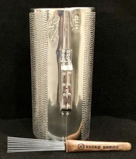 BLANCO GUIRA PROFESIONAL 19"X 13" CON SU GANCHO INCLUIDO🇩🇴