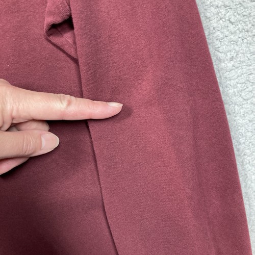 The Foundry Hemd Big Herren 3XL Burgund Langarm Freizeit Relaxed Polo MÄNGEL - Bild 4 von 7