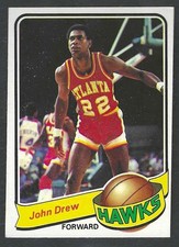 1979-80 TOPPS BASKETBALL SET BREAK #118 JOHN DREW