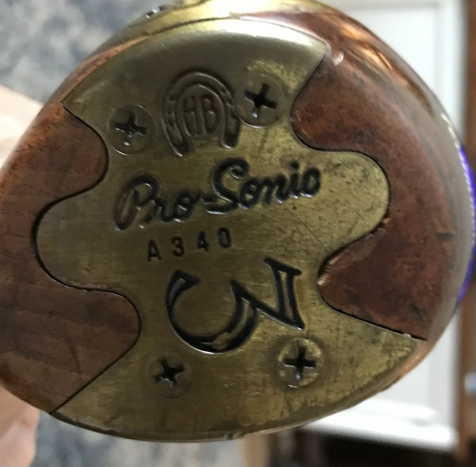 Vintage 1967 POWERBILT Pro sonic Persimmon Wood Set 1/3/4/5 Aluminum Shaft - RH - Image 3 of 4