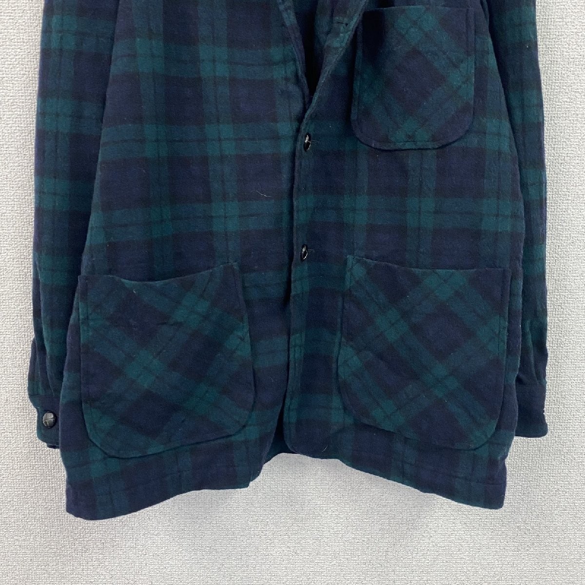 Pendleton Wool Blazer Black Watch Check Unisex L … - image 4