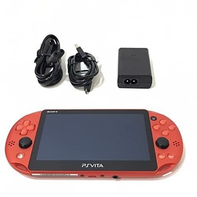 【Gut】Sony PCH-2000 ZA26 Playstation PS Vita Wi-Fi Metallic Rot mit...